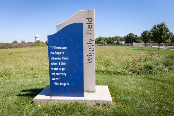 Wiggly Field Dog Park at Voice of America MetroPark